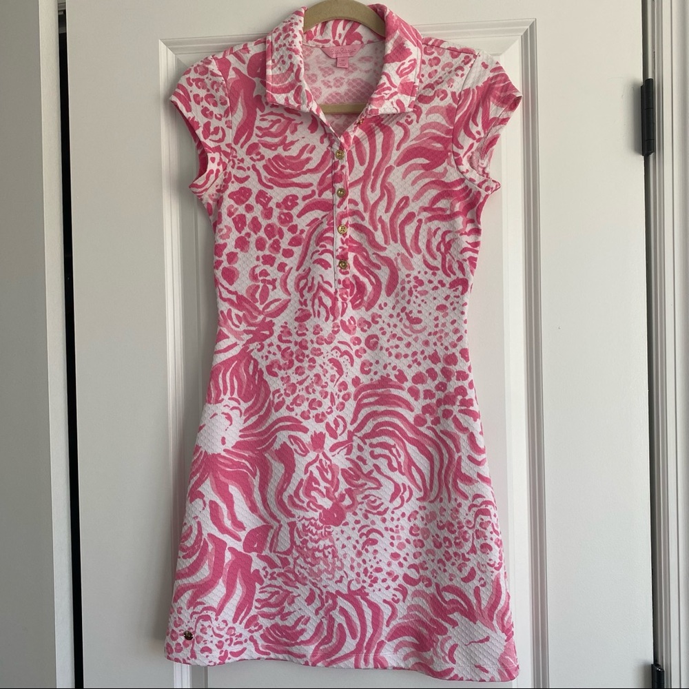 Lilly Pulitzer Pink/White Print Size XS